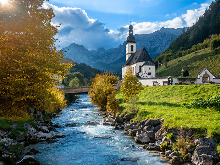 Ramsau im Herbst