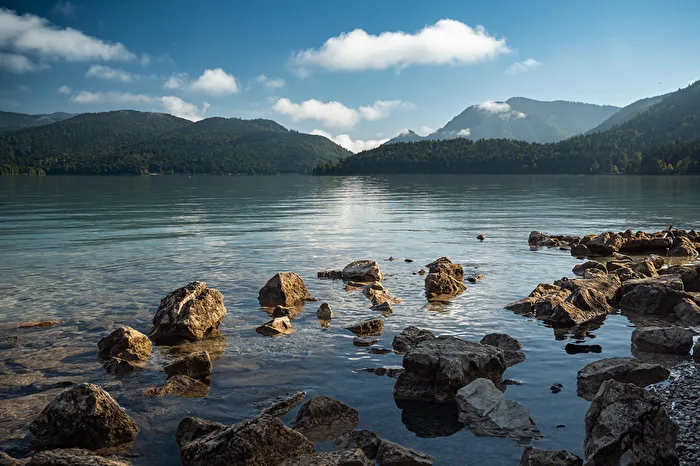 Le matin au Walchensee