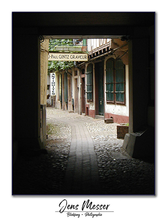 Gasse in Straßburg