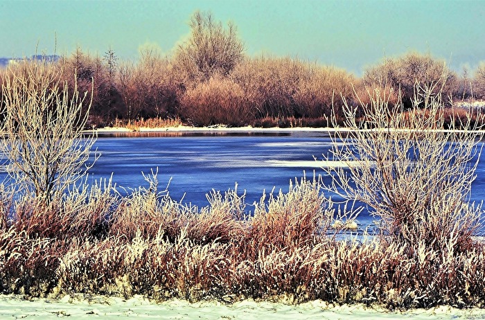 " Still und starr.... "