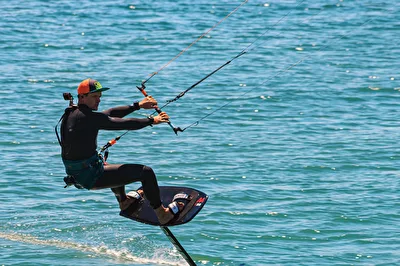 Kitesurfing  am Bodensee