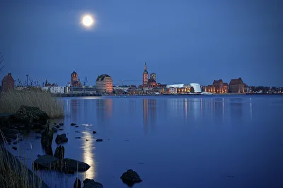 Morgenstimmung am Strelasund