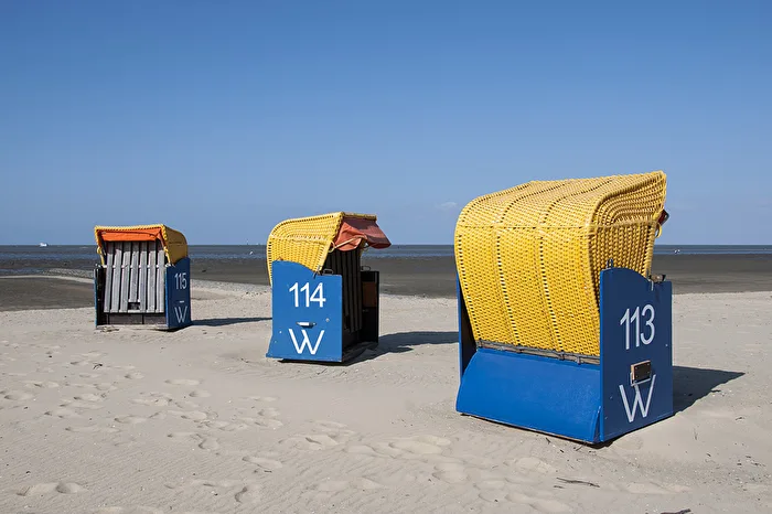 Perspektive Strandkörbe
