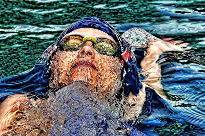 Schwimmerin