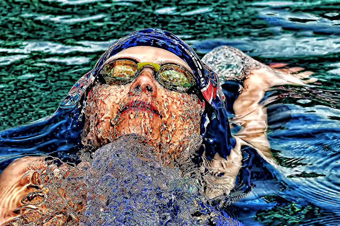 Schwimmerin