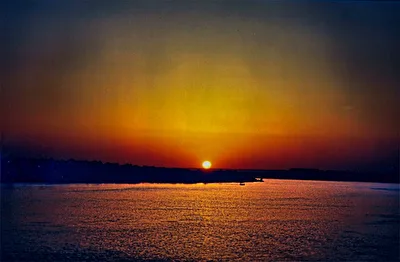 Sonnenuntergang am Nil