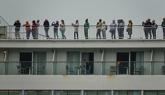 Ankunft im Hafen von Cork