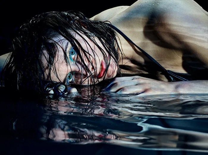 Reflektionen im Wasser