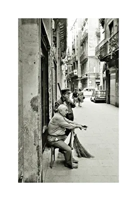 Barcelona 70er Jahre , natürlich analog