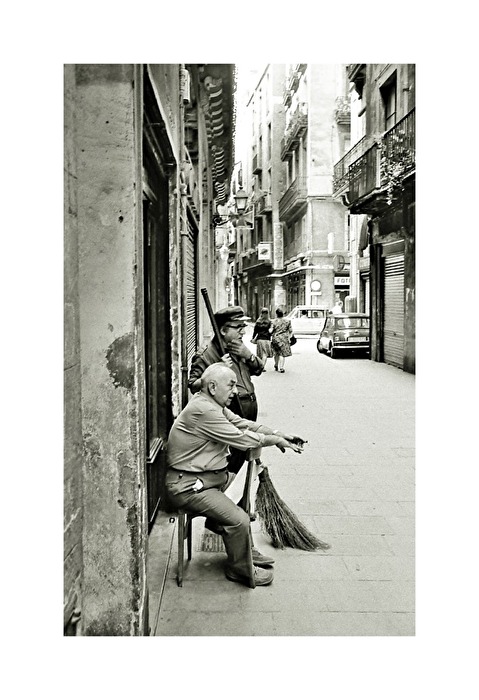 Barcelona 70er Jahre , natürlich analog