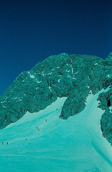 AUFSTIEG ZUM HOHEN DACHSTEIN - OBERÖSTERREICH - ÖSTERREICH