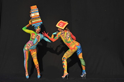 Bodypaintig  2016 lille Keukenhof
