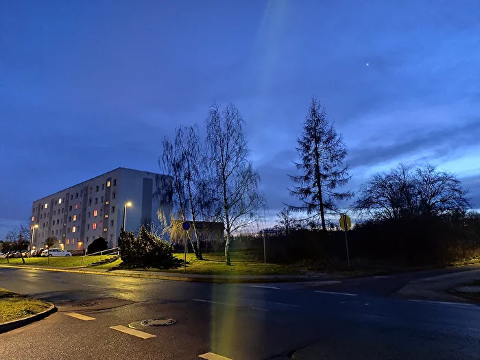 abends in der Kleinstadt