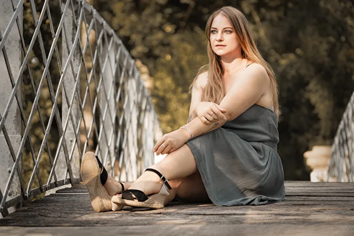 Anna in Schönbusch Park, Aschaffenburg