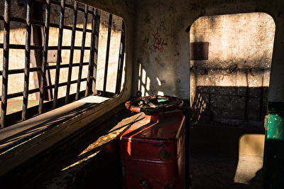 verlassener Arbeitsplatz