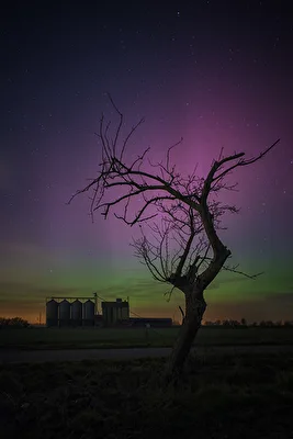 Aurora über Niedersachsen