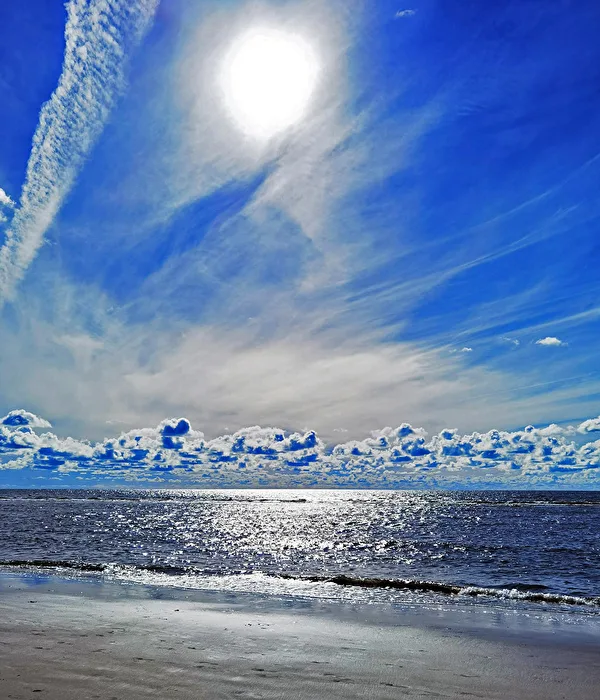 Gegenlicht am Strand...