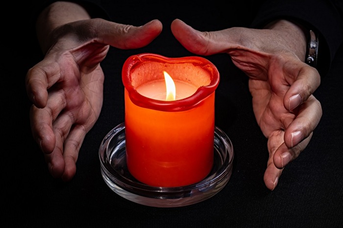 Erinnerung ... und ein Geheimnis bewahren Hände Heilung Gedenken