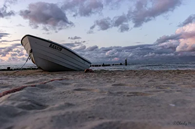 Abends am Strand